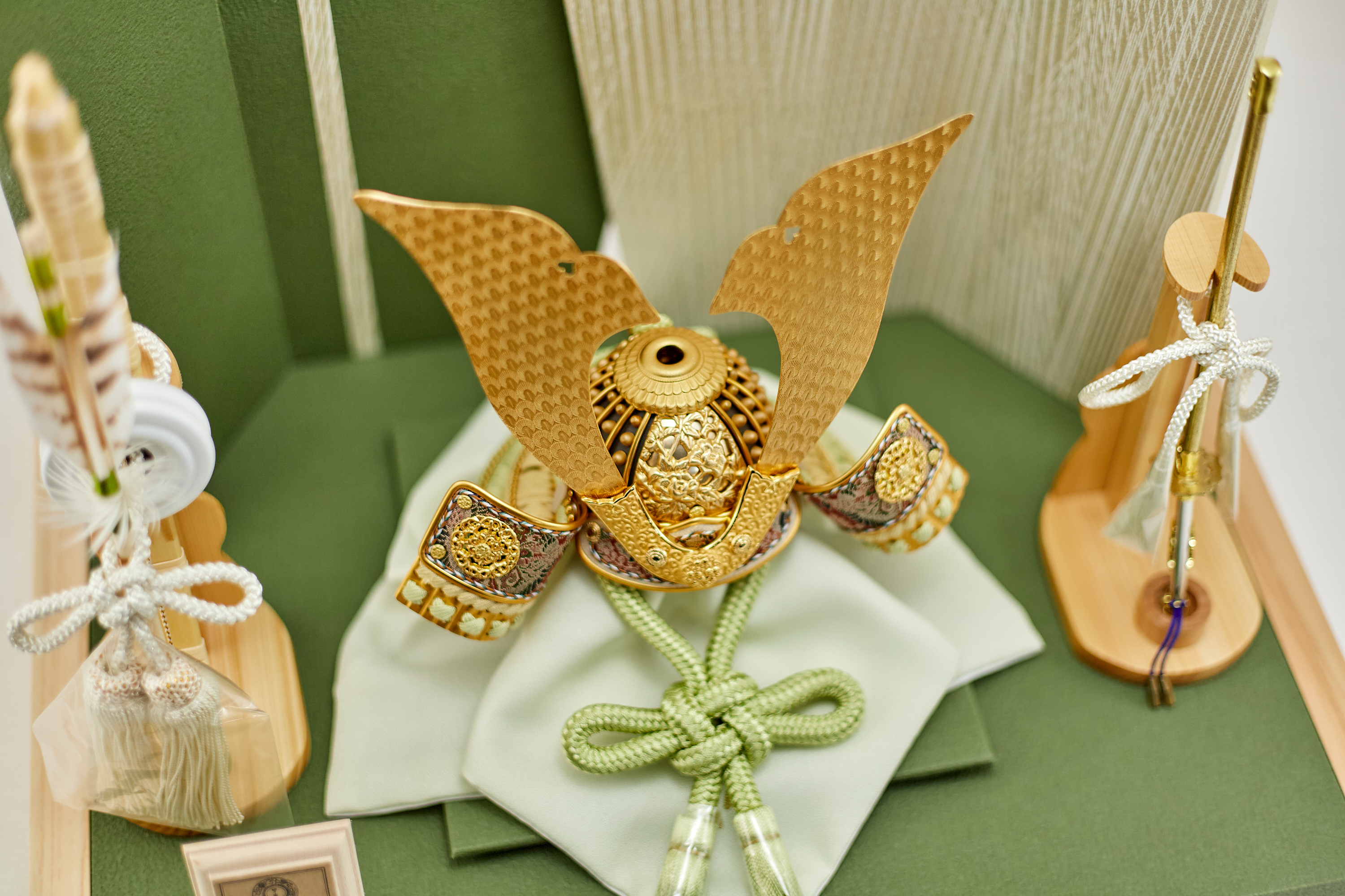 兜飾り 天賦之兜 葵 五月人形 茨城県ひたちなか市 節句人形専門店 人形の桜井 水戸市 那珂市 東海村 日立市 常陸太田市 常陸大宮市 大洗町 茨城町 笠間市 城里町