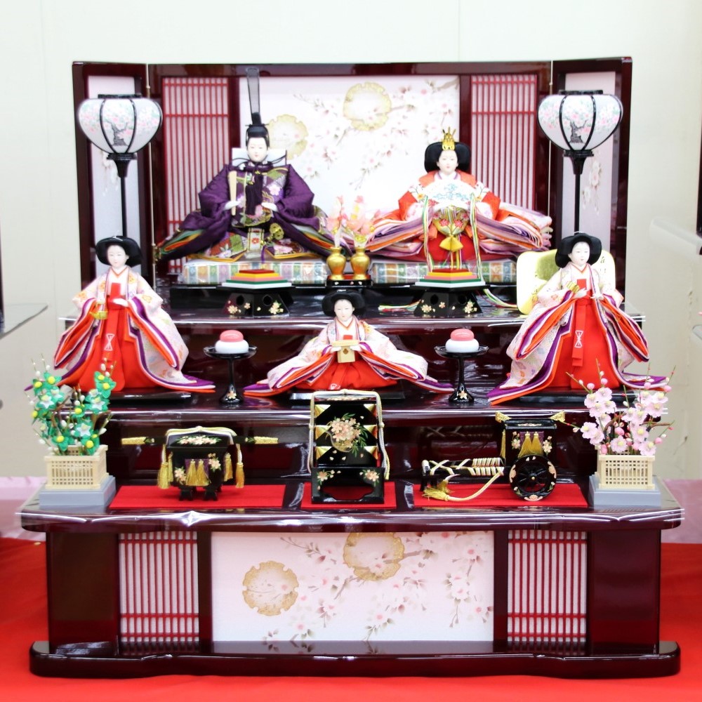 三段飾り 茨城県ひたちなか市 節句人形専門店 人形の桜井