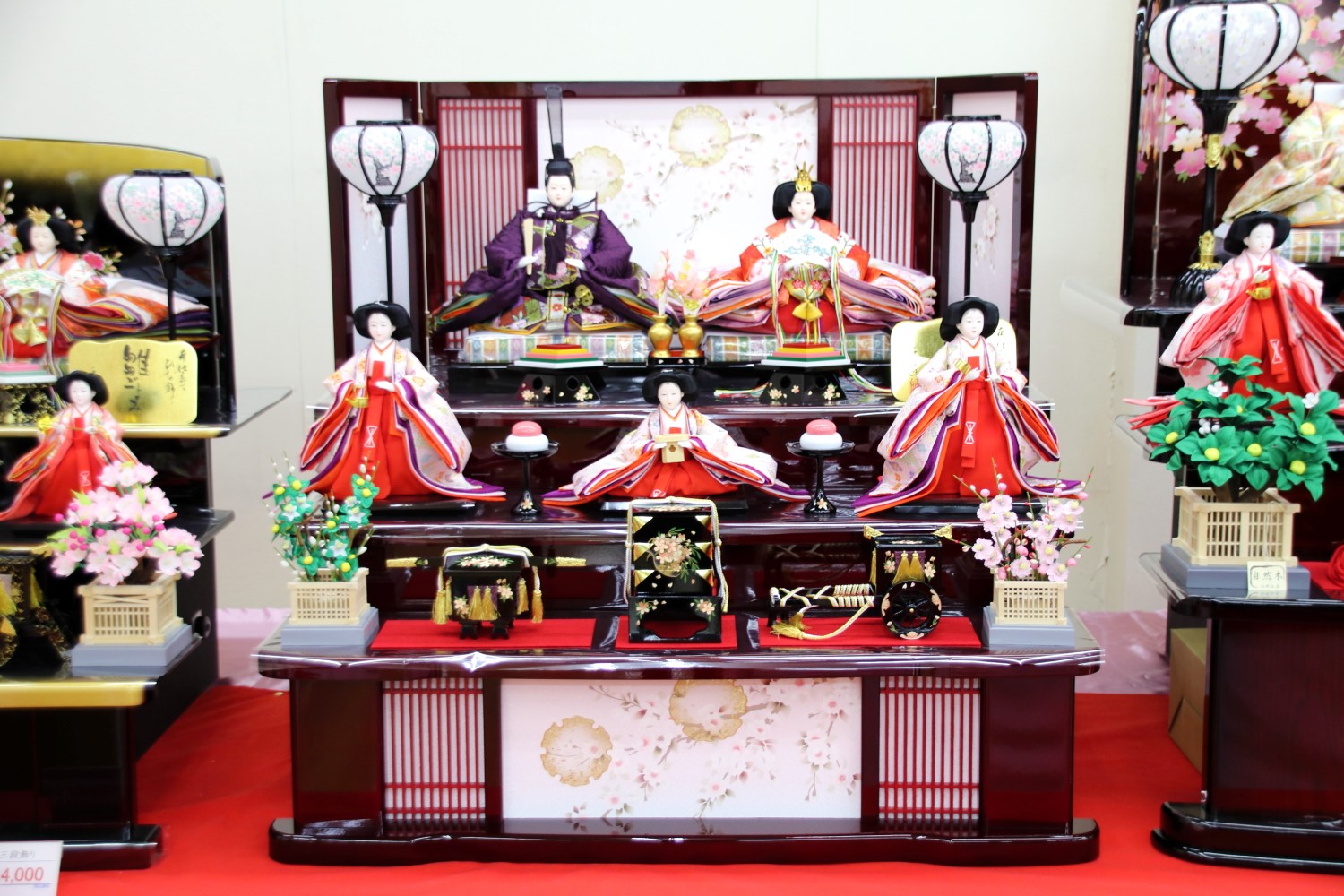 ひな人形 三段飾り 茨城県ひたちなか市 節句人形専門店 人形の桜井