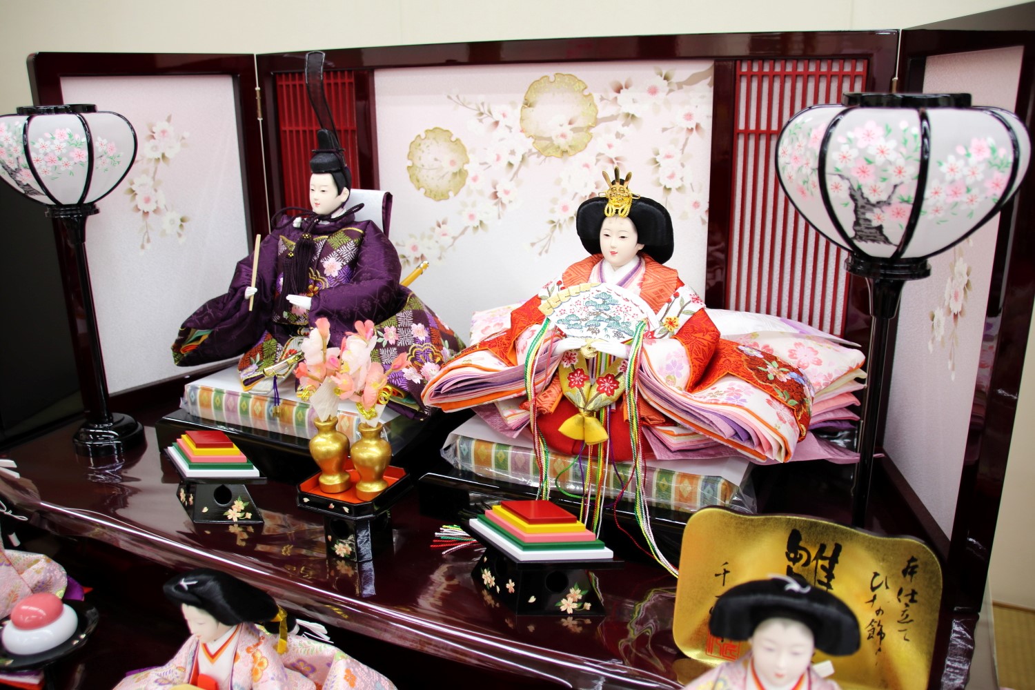 ひな人形 三段飾り 茨城県ひたちなか市 節句人形専門店 人形の桜井